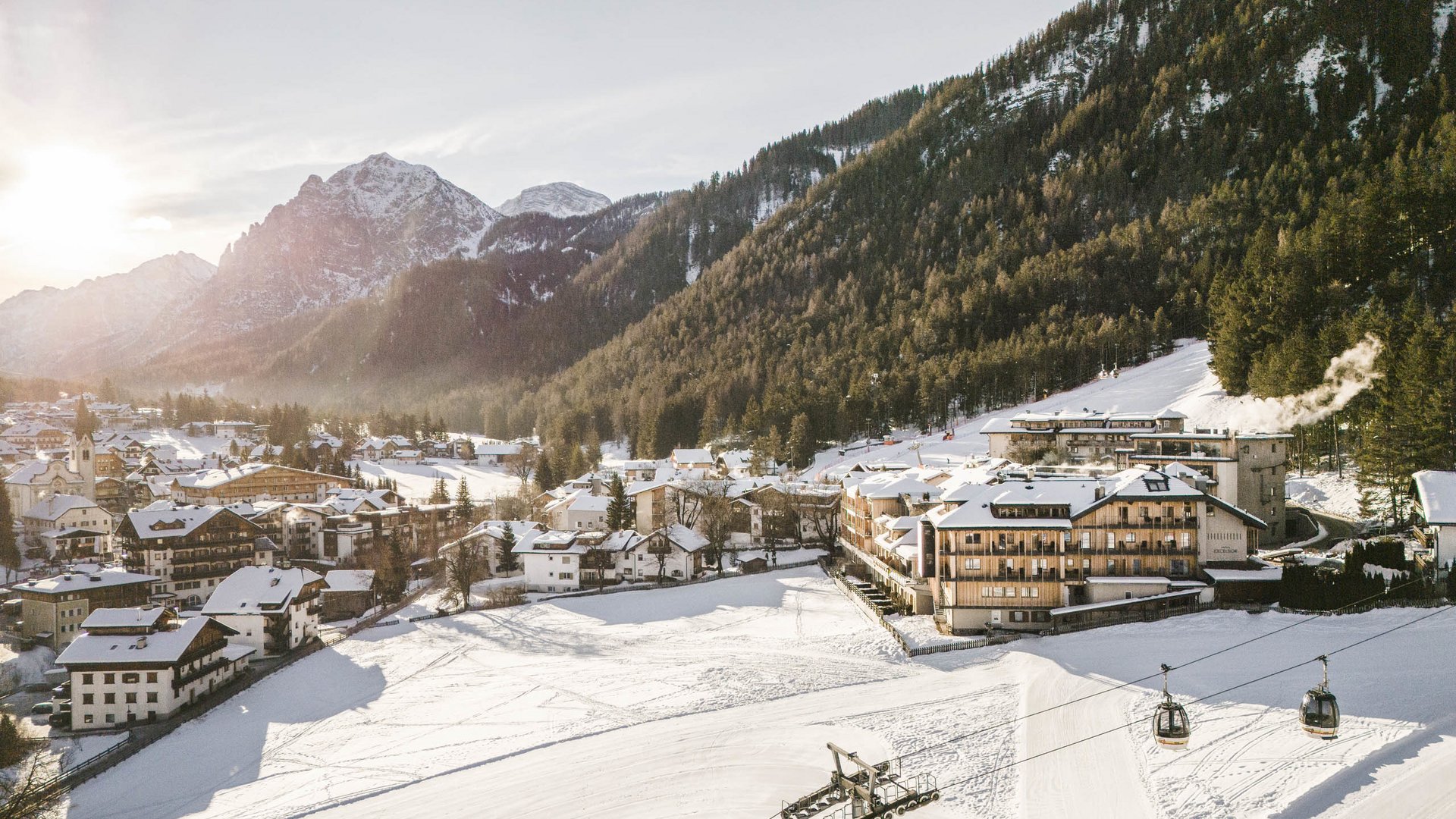 Winterwandern in den Dolomiten rund um das Excelsior