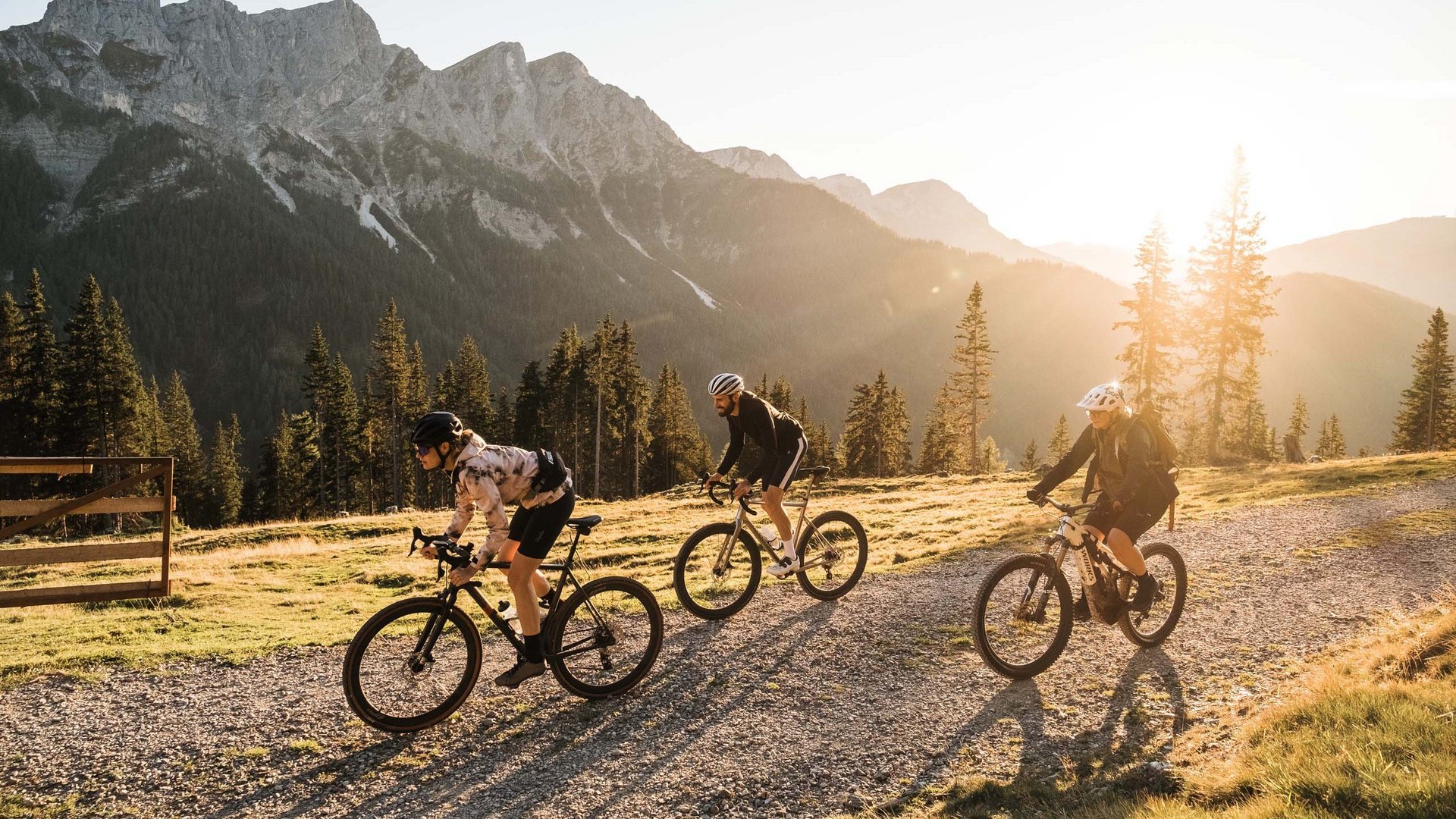 Bici gravel a San Vigilio